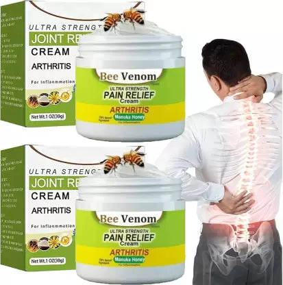 Ultra strength Bee Venom Cream Arthritis (100 g, Pack of 2)