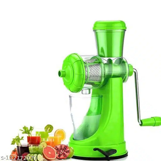 Plastic Manual Juicer (Multicolor)